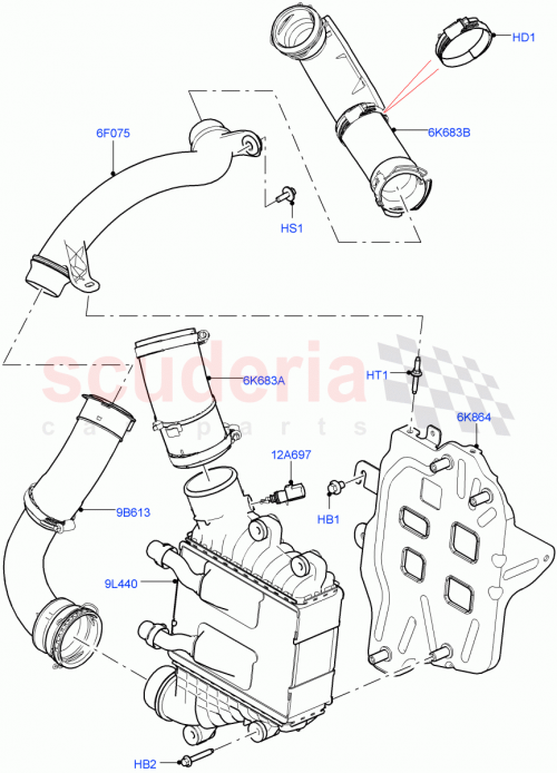 Part Diagram for Land Rover LR114113