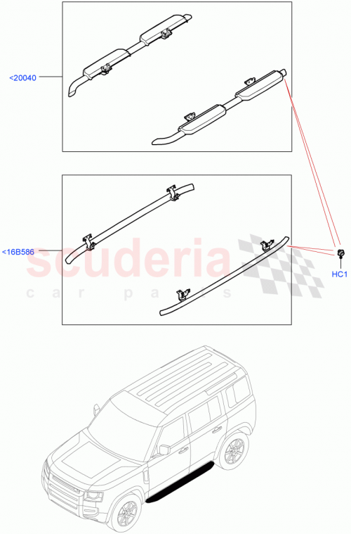 Part Diagram for Land Rover VPLEP0525