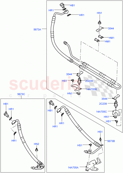 Part Diagram for Land Rover LR014593