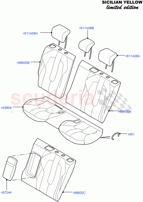 Part Diagram for Land Rover LR056705