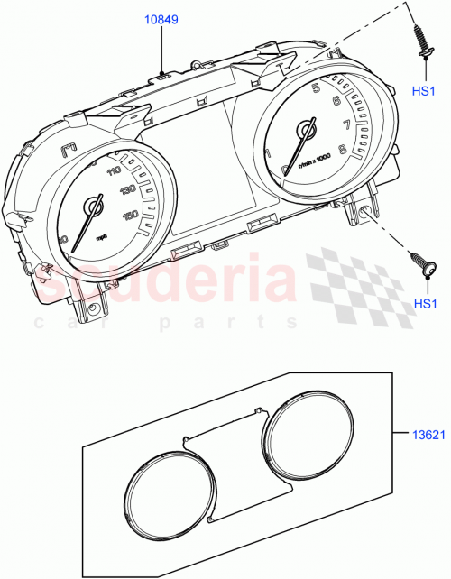Part Diagram for Land Rover LR081435