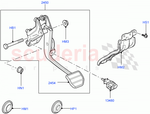 Part Diagram for Land Rover FN110041