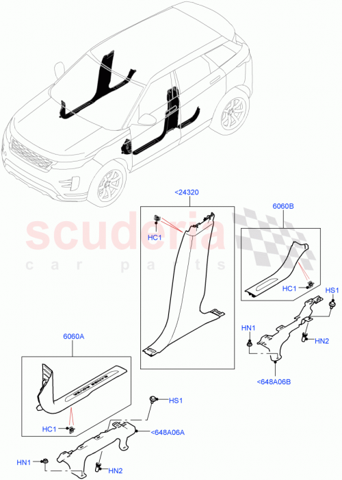 Part Diagram for Land Rover LR155390