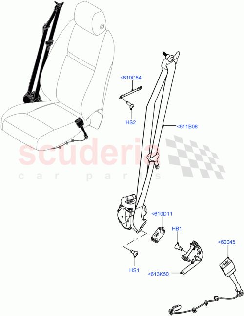 Part Diagram for Land Rover LR134690