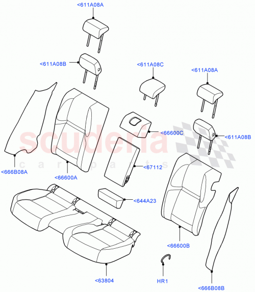 Part Diagram for Land Rover LR138530