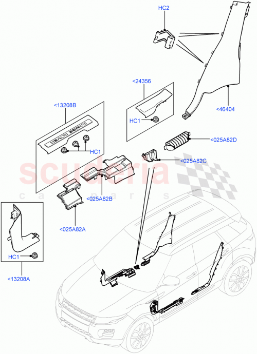 Part Diagram for Land Rover LR066898