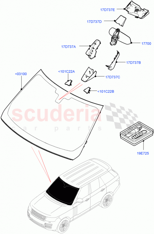 Part Diagram for Land Rover LR048988