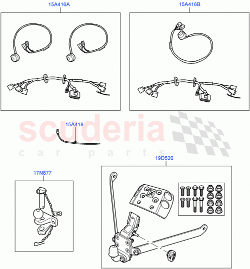 Part Diagram for Land Rover LR041041