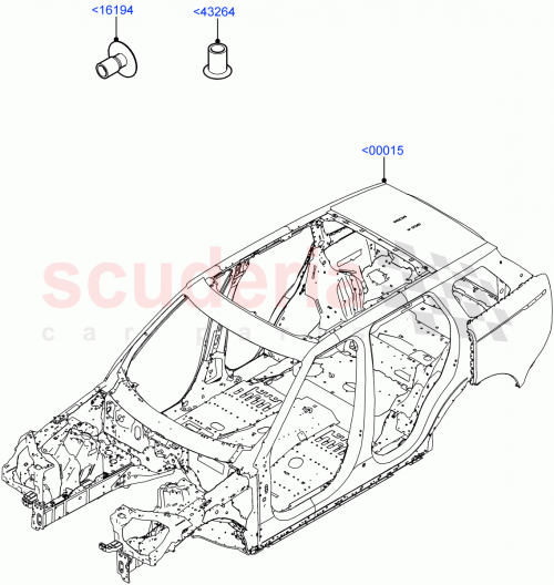 Part Diagram for Land Rover LR146792