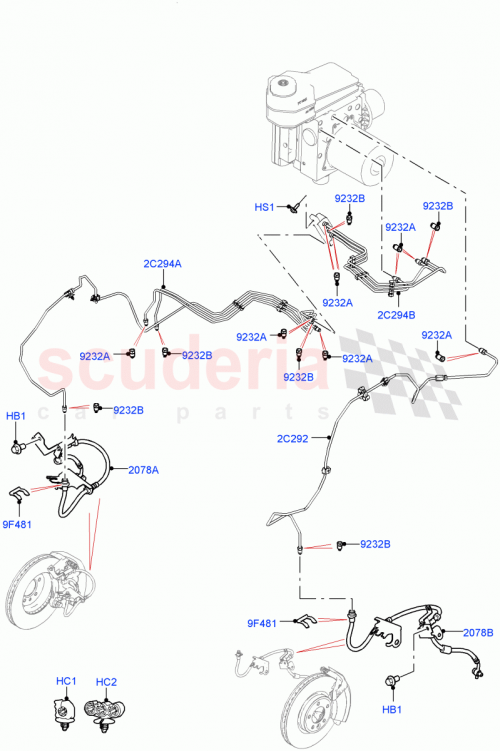 Part Diagram for Land Rover LR137785