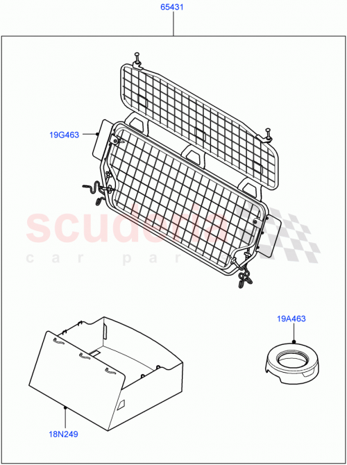 Part Diagram for Land Rover VPLKPET001