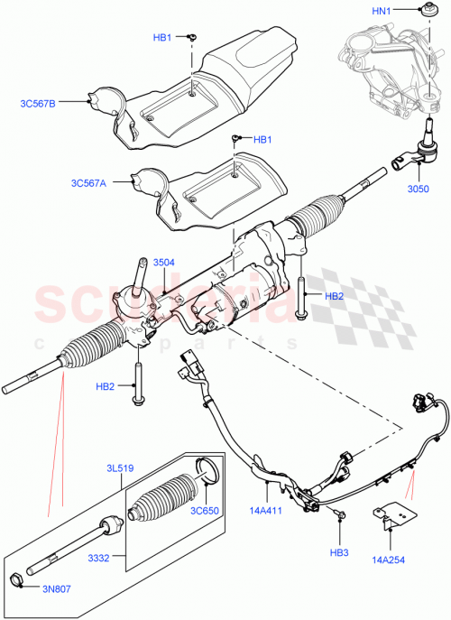 Part Diagram for Land Rover LR090888