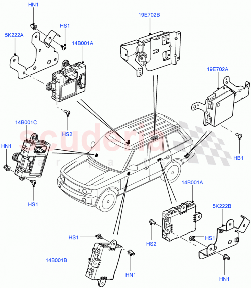 Part Diagram for Land Rover LR027398