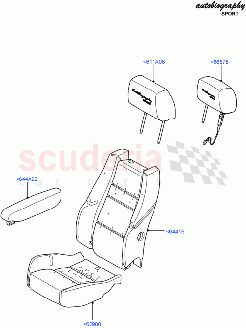 Part Diagram for Land Rover LR055819
