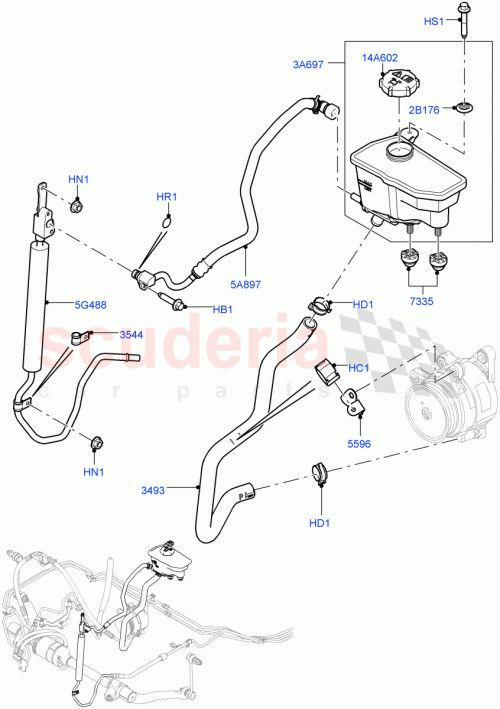 Part Diagram for Land Rover LR048081