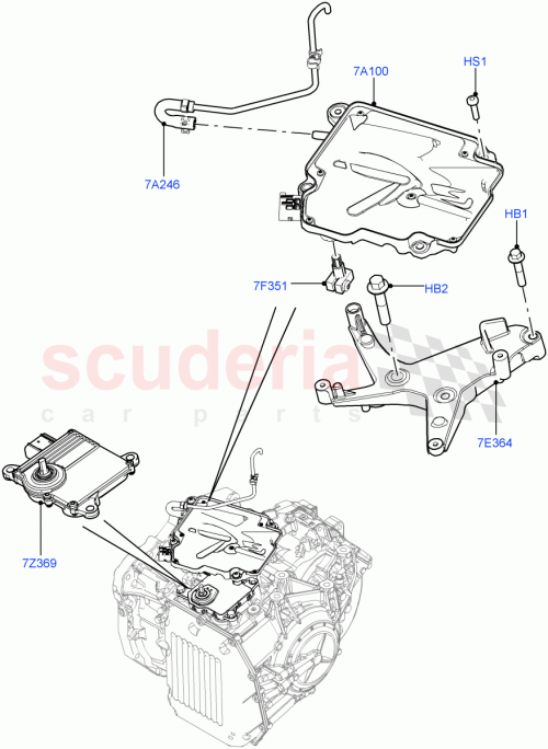 Part Diagram for Land Rover LR045108