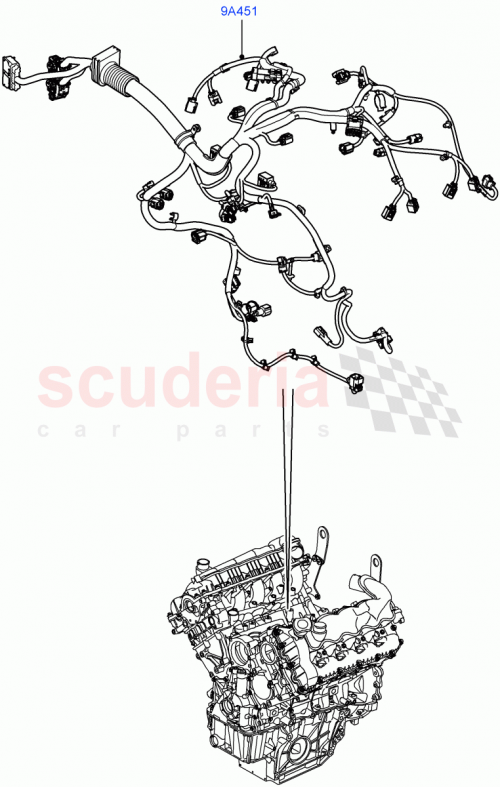 Part Diagram for Land Rover LR015030