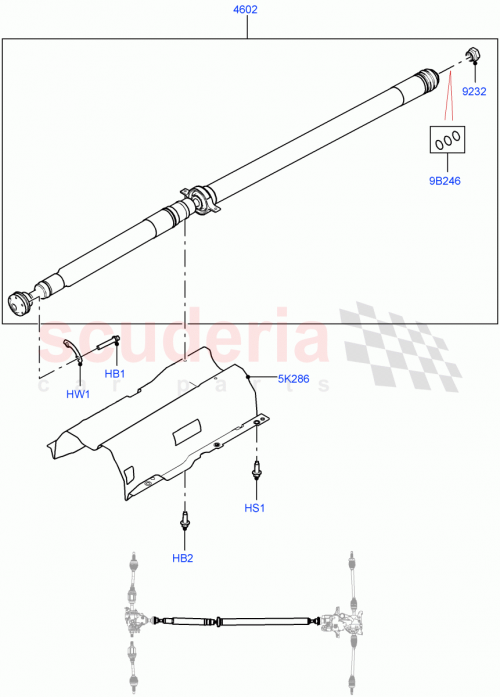 Part Diagram for Land Rover LR117518