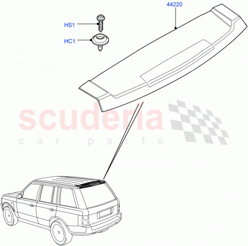 Part Diagram for Land Rover LR012831
