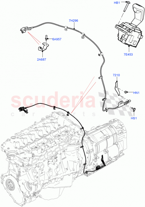Part Diagram for Land Rover LR131695