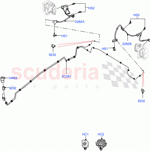Part Diagram for Land Rover LR158084