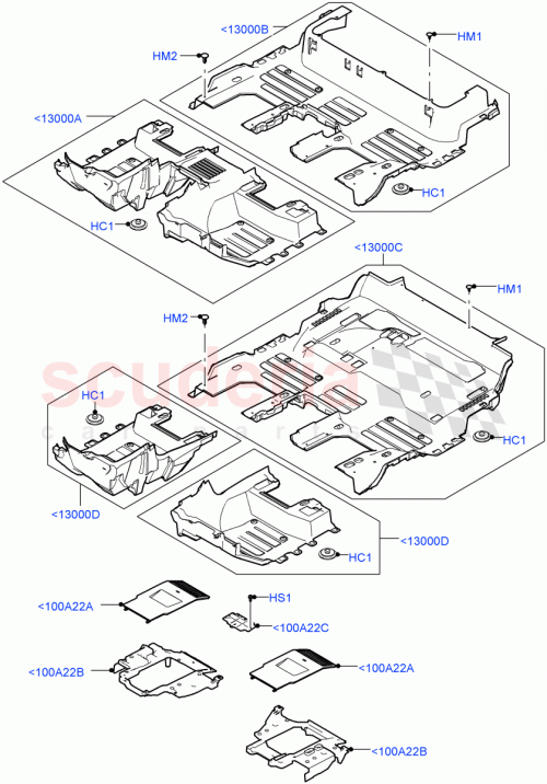 Part Diagram for Land Rover LR167741