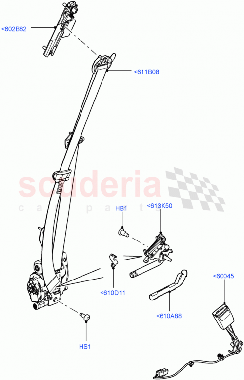 Part Diagram for Land Rover LR057428