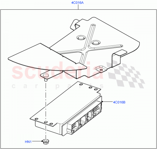 Part Diagram for Land Rover LR012787