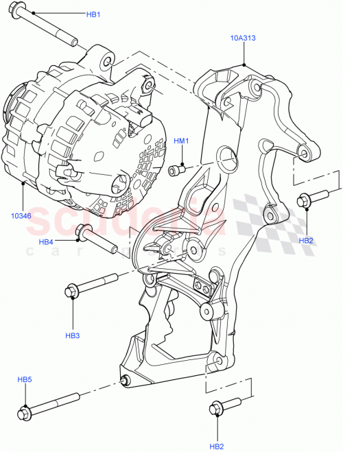 Part Diagram for Land Rover LR047579