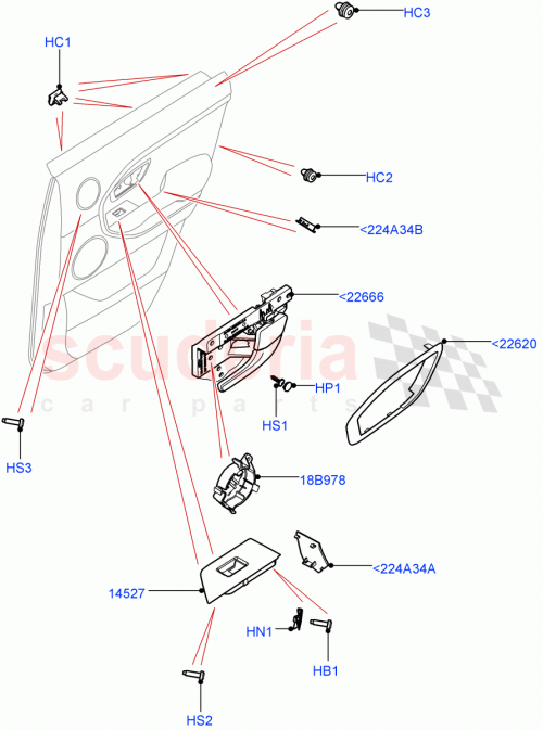 Part Diagram for Land Rover LR071817