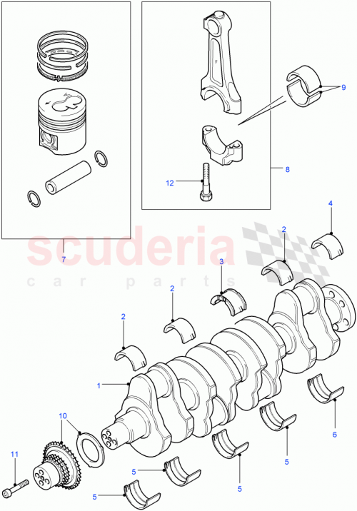 Part Diagram for Land Rover LR004437