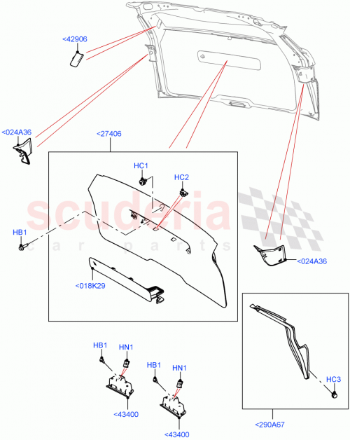 Part Diagram for Land Rover LR114630