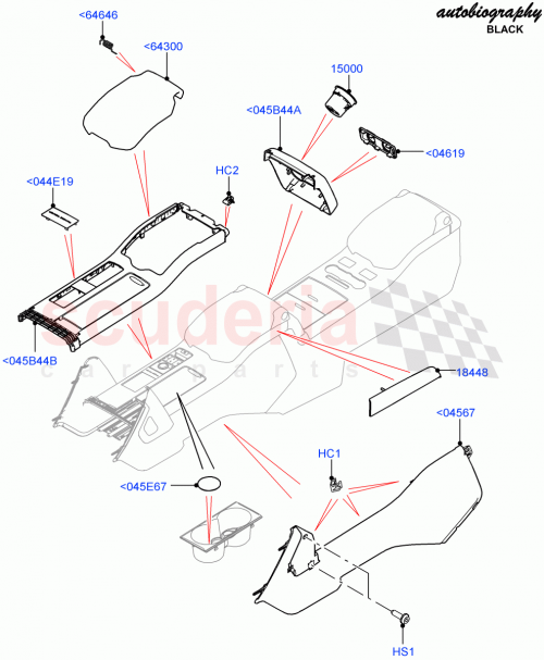 Part Diagram for Land Rover LR104435