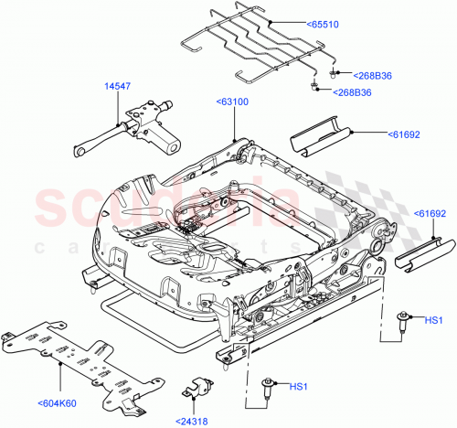 Part Diagram for Land Rover LR028225