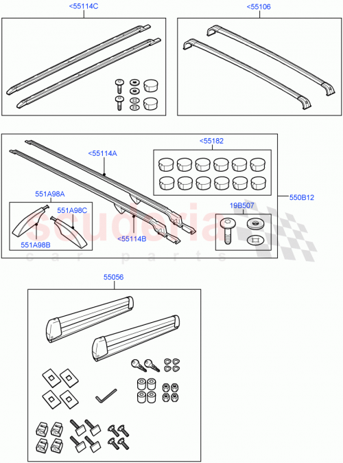 Part Diagram for Land Rover VPLAR0077
