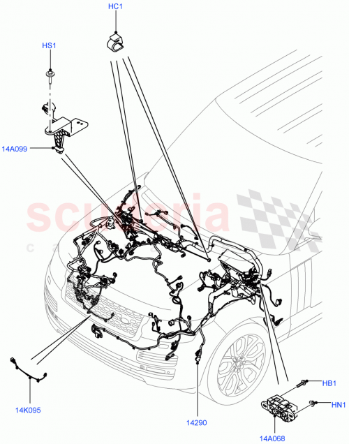 Part Diagram for Land Rover LR063909
