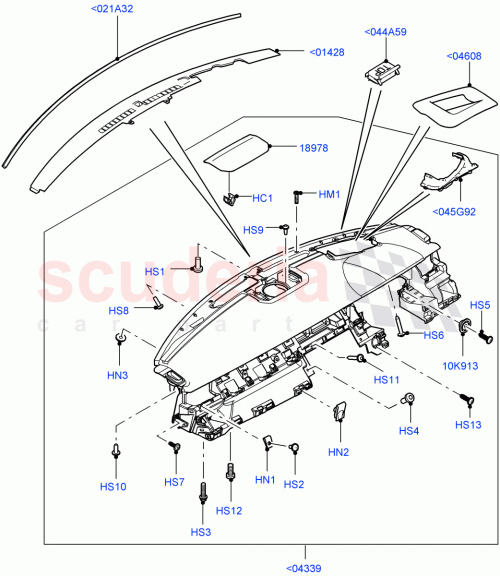 Part Diagram for Land Rover LR071327