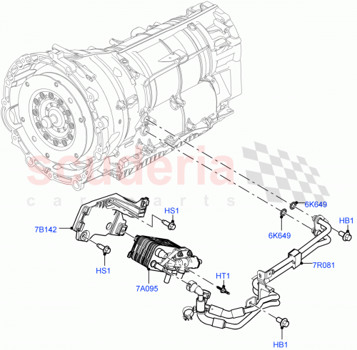 Part Diagram for Land Rover LR152246