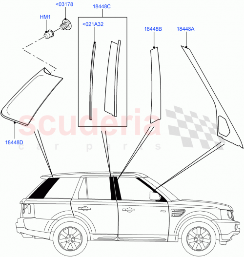 Part Diagram for Land Rover LR044058