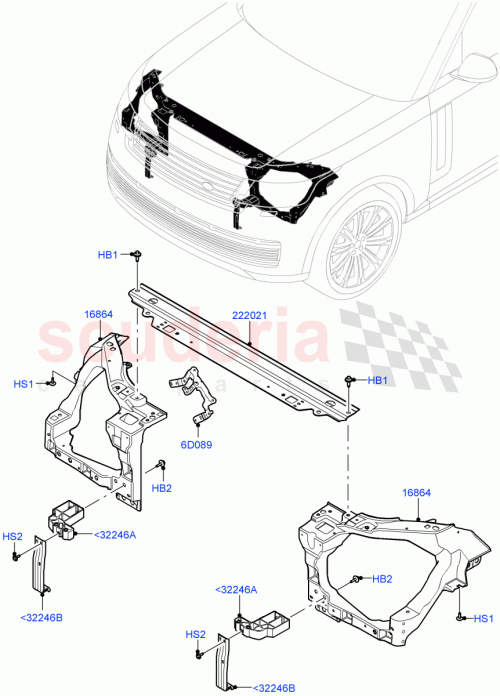 Part Diagram for Land Rover LR152682