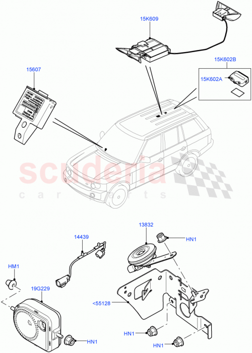 Part Diagram for Land Rover LR010919