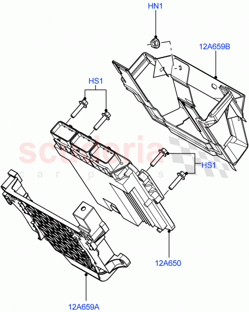 Part Diagram for Land Rover LR054832