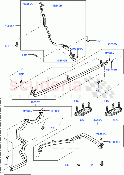 Part Diagram for Land Rover LR070652