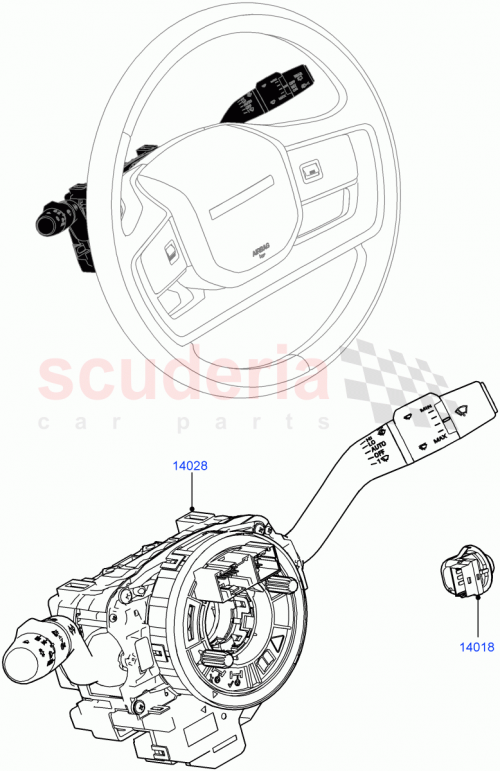 Part Diagram for Land Rover LR146274