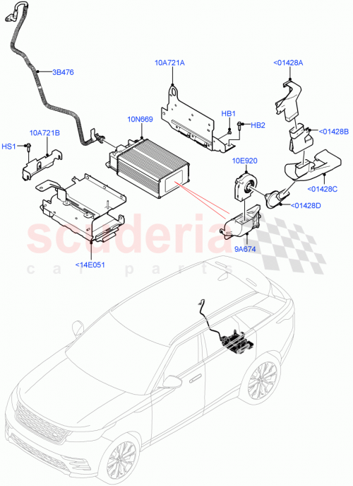Part Diagram for Land Rover LR141783