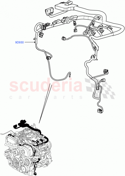 Part Diagram for Land Rover 1351812