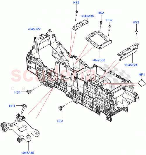 Part Diagram for Land Rover LR135197