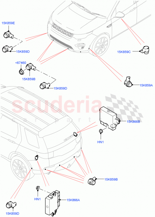 Part Diagram for Land Rover LR059786