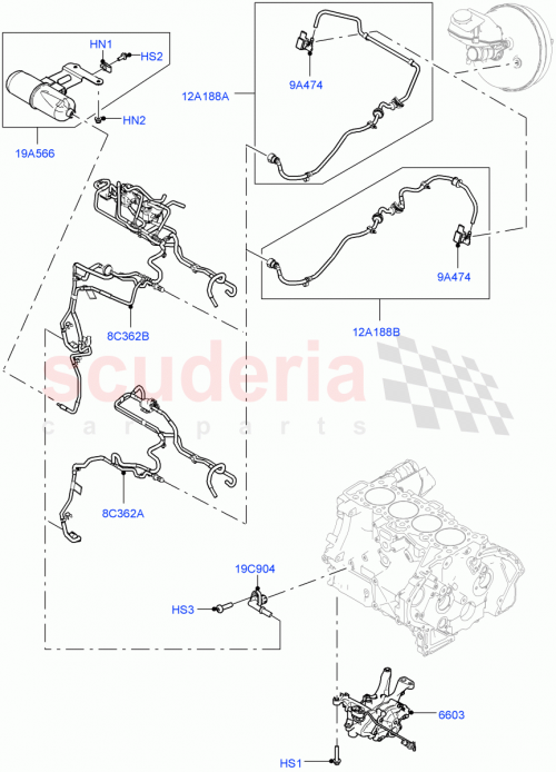 Part Diagram for Land Rover LR114831