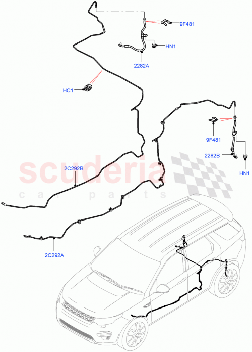 Part Diagram for Land Rover LR126476
